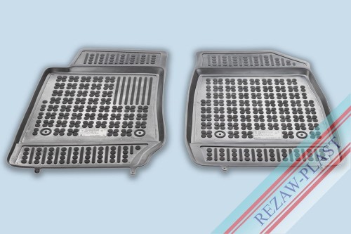 Floor mats black fit to: Isuzu D - MAX II 2011 - 2019