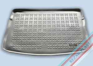 Mata bagażnika TPE (gumowa) szara pasuje do: Volkswagen GOLF VII 2012 - 2019