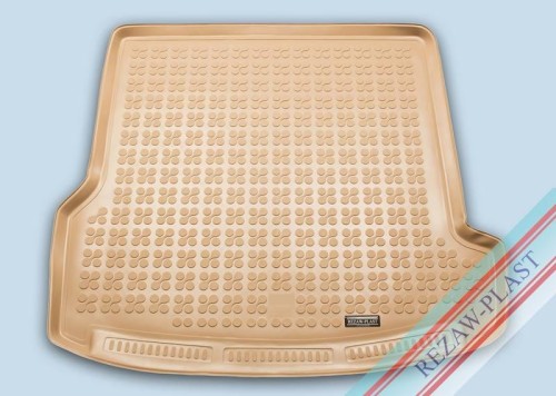 Trunk mat beige fits to: Volkswagen PASSAT B5 1996 - 2005, Volkswagen PASSAT B6, B7 2005 - 2014