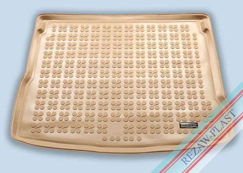 Mata bagażnika TPE (gumowa) beżowa pasuje do: Volkswagen TIGUAN II 2015 - 2023