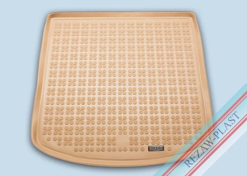 Trunk mat beige fits to: Volkswagen TOURAN I 2003 - 2010, II 2010 - 2015