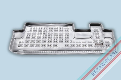 Mata bagażnika TPE (gumowa) szara pasuje do: Citroen SPACETOURER 2016 -, Opel ZAFIRA LIFE 2019 -, Peugeot TRAVELLER 2016 - 2024, Toyota PROACE VERSO II 2016 - 2024