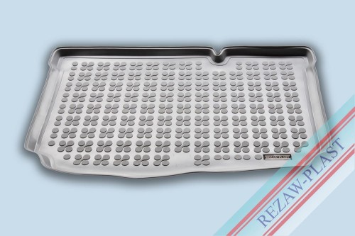 Mata bagażnika TPE (gumowa) szara pasuje do: Ford FIESTA VII MK8 2017 - 2023