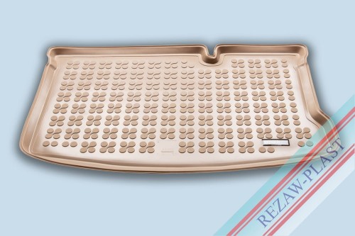 Trunk mat beige fits to: Ford KA III (KA+) 2014 - 2019