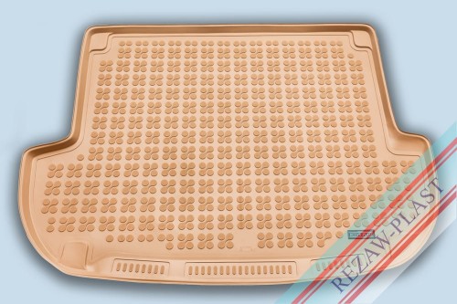 Trunk mat beige fits to: Hyundai SANTA FE II 2006 - 2012