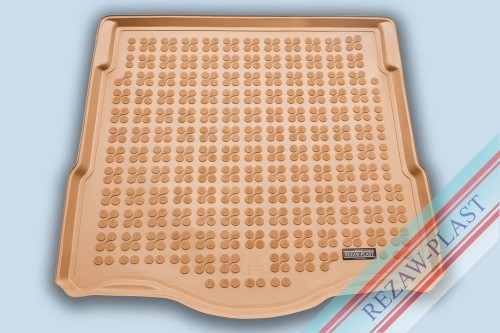 Trunk mat beige fits to: Nissan ROGUE II 2014 - 2020, X - TRAIL III T32 2013 - 2017
