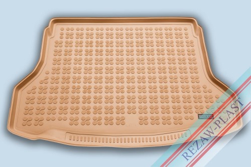 Trunk mat beige fits to: Nissan ROGUE II 2014 - 2020, X - TRAIL III T32 2013 - 2017