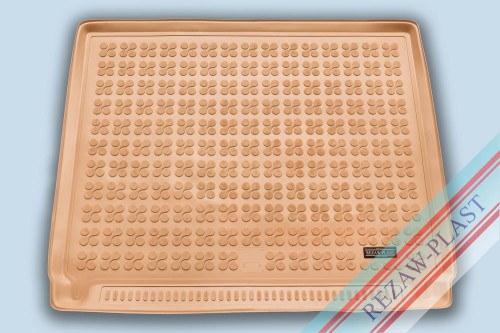 Trunk mat beige fits to: Opel ZAFIRA C III 2012 - 2019