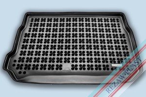 Trunk mat black fits to: Peugeot 2008 I 2013 - 2019
