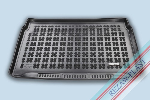 Mata bagażnika TPE (gumowa) czarna pasuje do: Peugeot 2008 II 2019 -, e-2008 II 2019 -