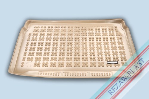 Mata bagażnika TPE (gumowa) beżowa pasuje do: Peugeot 2008 II 2019 -, e-2008 II 2019 -