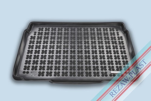 Mata bagażnika TPE (gumowa) czarna pasuje do: Peugeot 2008 II 2019 -, e-2008 II 2019 -