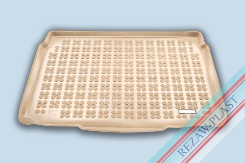 Mata bagażnika TPE (gumowa) beżowa pasuje do: Peugeot 2008 II 2019 -, e-2008 II 2019 -