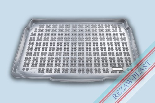 Mata bagażnika TPE (gumowa) szara pasuje do: Peugeot 2008 II 2019 -, e-2008 II 2019 -