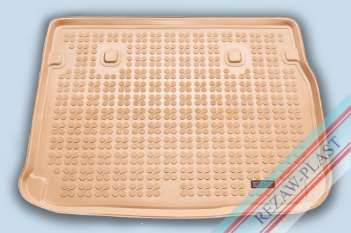 Trunk mat beige fits to: Renault SCENIC II 2003 - 2009