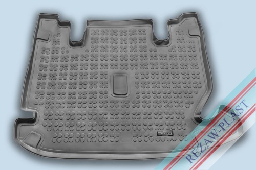 Trunk mat grey fits to: Renault DACIA LODGY I 2012 - 2017