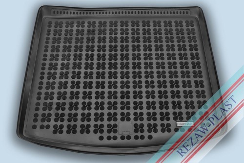 Mata bagażnika TPE (gumowa) czarna pasuje do: Seat LEON III (MK3) ST 2014 - 2020