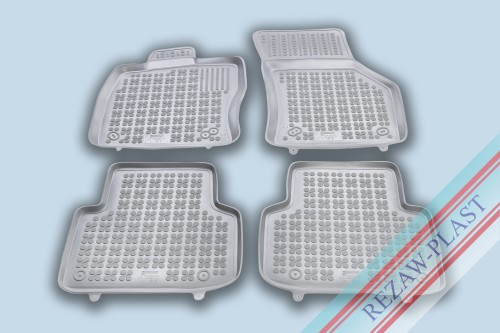 Dywaniki podłogowe szare pasują do: Cupra FORMENTOR 2020 - 2024, Cupra LEON 2020 - 2024, Seat LEON IV (MK4) 2020 - 2024