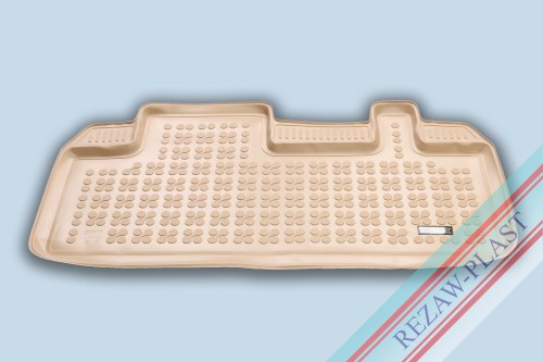 Trunk mat beige fits to: Toyota SIENNA III 2010 - 2020