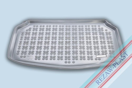 Mata bagażnika TPE (gumowa) szara pasuje do: Mazda 2 IV Hybrid 2022 -, Toyota YARIS IV 2020 - 2024