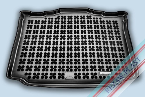 Trunk mat black fits to: Skoda ROOMSTER 2006 - 2015