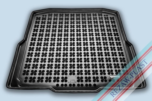 Trunk mat black fits to: Skoda OCTAVIA III 2013 - 2019