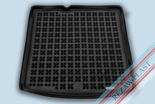 Trunk mat black fits to: Skoda FABIA III 2014 - 2021