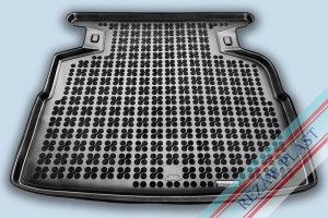 Mata bagażnika TPE (gumowa) czarna pasuje do: Toyota AVENSIS II 2003 - 2009