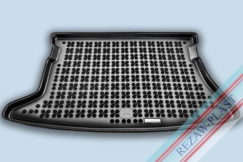 Trunk mat black fits to: Toyota AURIS I 2006 - 2013