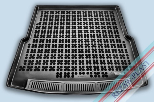 Trunk mat black fits to: Toyota AVENSIS III 2009 - 2018