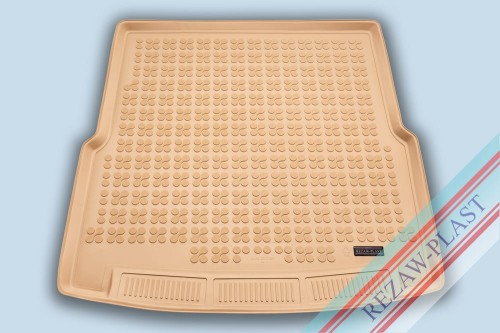 Trunk mat beige fits to: Toyota AVENSIS III 2009 - 2018