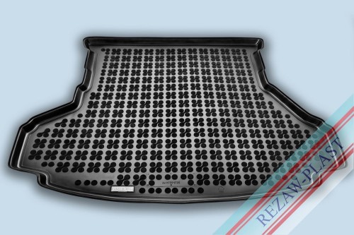 Trunk mat black fits to: Toyota AVENSIS III 2009 - 2018