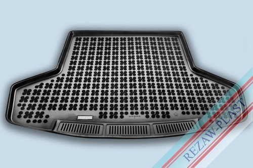 Trunk mat black fits to: Toyota AVENSIS III 2009 - 2018