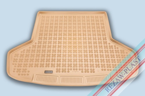 Trunk mat beige fits to: Toyota AVENSIS III 2009 - 2018