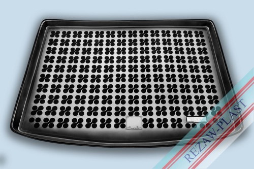 Mata bagażnika TPE (gumowa) czarna pasuje do: Toyota AURIS II 2012 - 2018