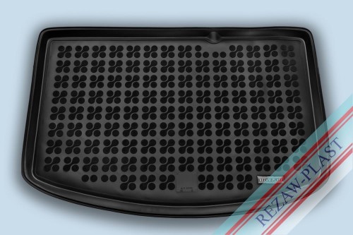 Trunk mat black fits to: Toyota YARIS III 2014 - 2020