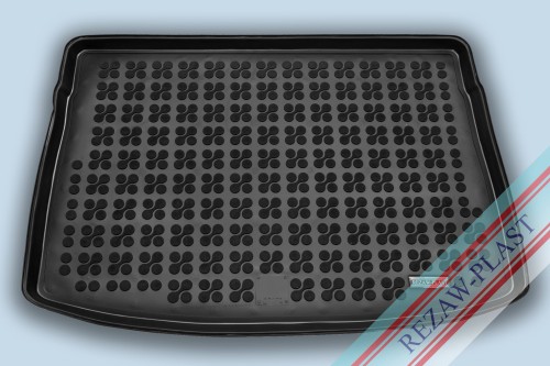 Mata bagażnika TPE (gumowa) czarna pasuje do: Volkswagen GOLF Sportsvan 2014 - 2018