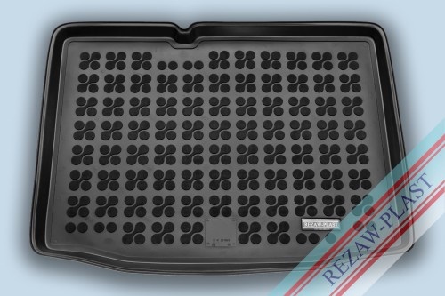 Trunk mat black fits to: Volkswagen UP 2011 -