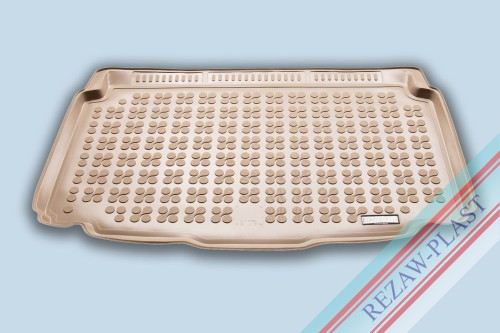 Trunk mat beige fits to: Volkswagen T - ROC 2017 -, T - ROC R 2019 -