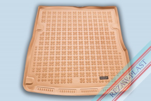 Mata bagażnika TPE (gumowa) beżowa pasuje do: Audi A6 III C6 2004 - 2011