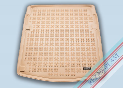 Mata bagażnika TPE (gumowa) beżowa pasuje do: Audi A4 III B8 2007 - 2015, A5 I 2007 - 2016