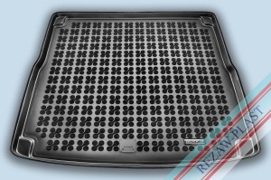 Mata bagażnika TPE (gumowa) czarna pasuje do: Audi A4 III B8 2008 - 2015