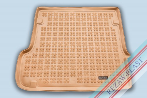 Trunk mat beige fits to: BMW X3 (E83) 2003 - 2010