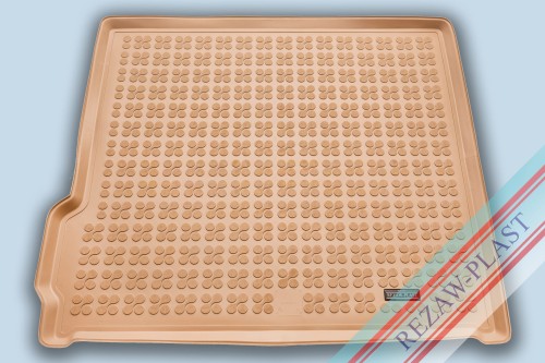Trunk mat beige fits to: BMW X5 (E70) 2006 - 2013