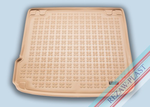 Trunk mat beige fits to: BMW X6 (E71) 2008 - 2014