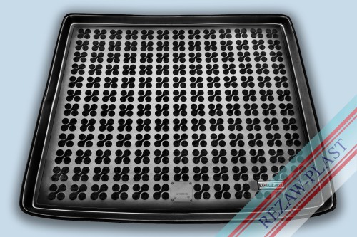 Trunk mat black fits to: BMW X1 (E84) 2009 - 2016