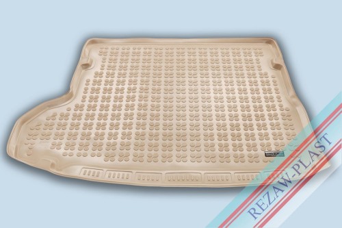 Mata bagażnika TPE (gumowa) beżowa pasuje do: Toyota HIGHLANDER III (XV50) 2013 - 2019