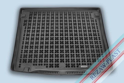 Trunk mat black fits to: Volkswagen CADDY III, IV 2004 - 2020