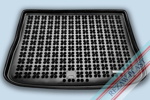 Trunk mat black fits to: Volkswagen TIGUAN I 2007 - 2017