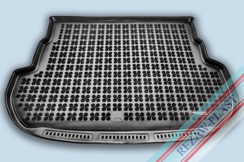 Mata bagażnika TPE (gumowa) czarna pasuje do: Mazda 6 I 2002 - 2008